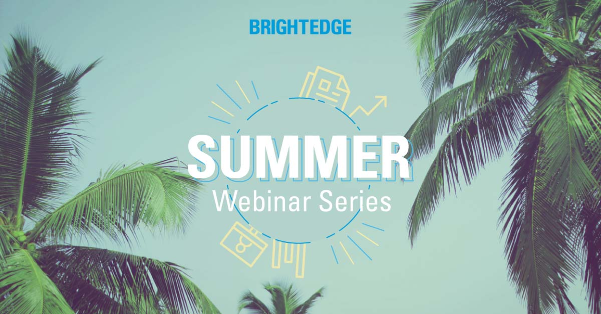 BrightEdge Summer Series Event Page banner